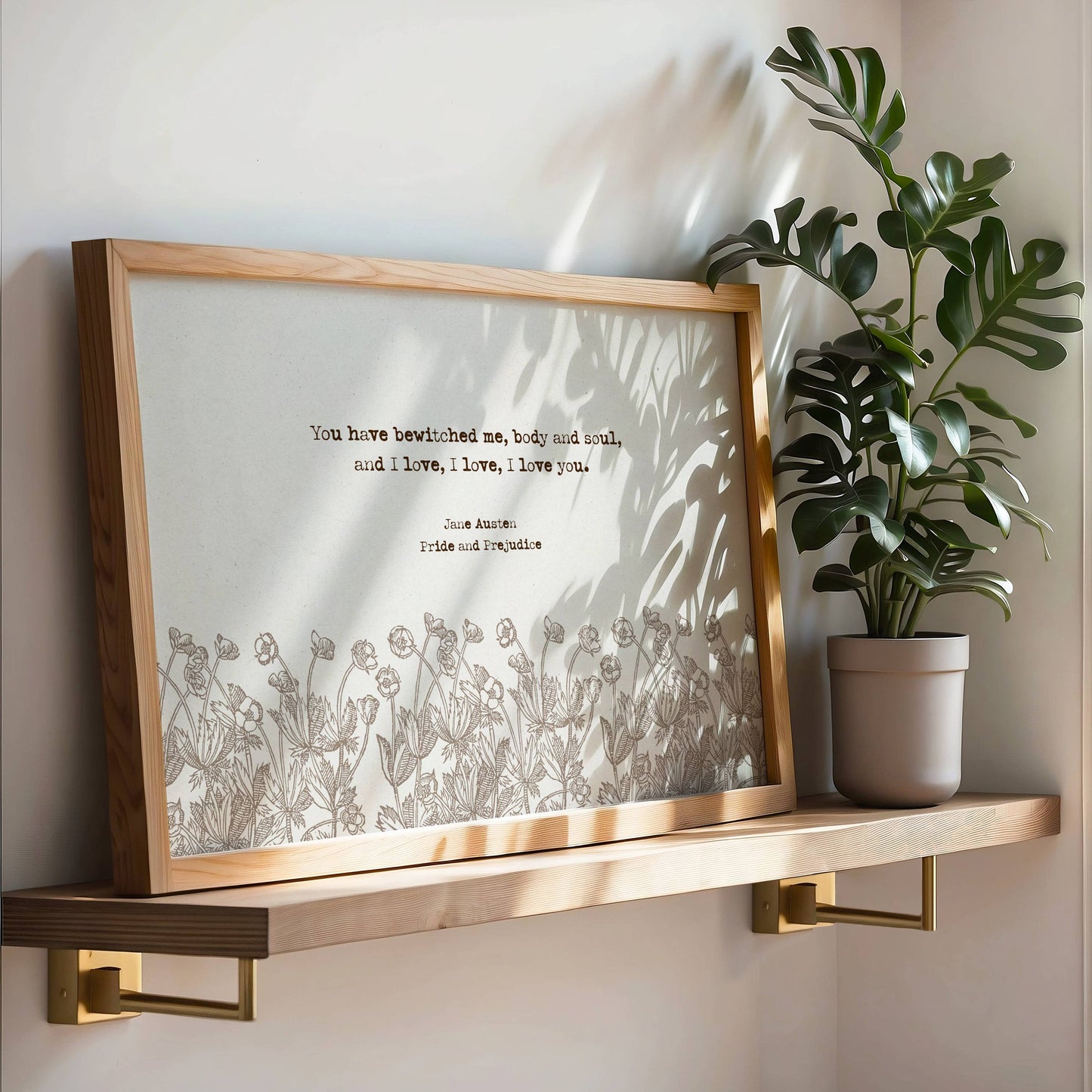 Jane Austen – You Have Bewitched Me | Botanical Art - Reflourish Collective