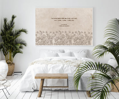 Jane Austen – You Have Bewitched Me | Botanical Art - Reflourish Collective