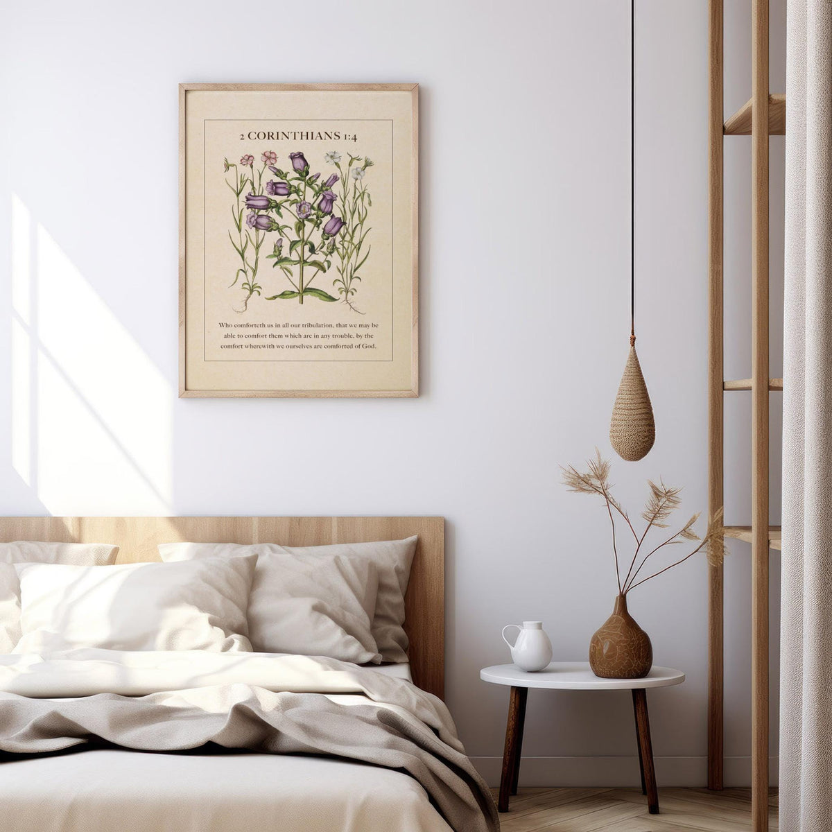 2 Corinthians 1:4 – Comfort in Affliction | Botanical Art - Reflourish Collective