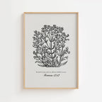 Romans 12:12 – Vintage Botanical Scripture Print