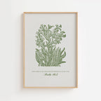 Psalm 46:5 – Vintage Botanical Scripture Print