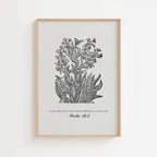 Psalm 46:5 – Vintage Botanical Scripture Print