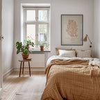 Joshua 1:9 – Vintage Botanical Scripture Print