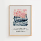 Lamentations 3:22–23 – Great Is Thy Faithfulness Botanical Print
