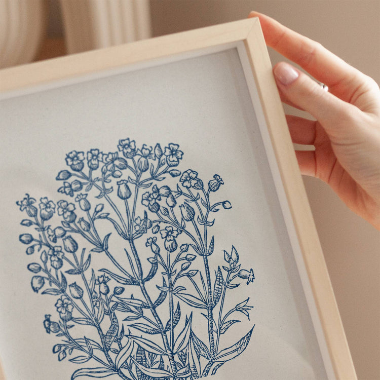 Emily Dickinson – Forever Is Composed of Nows Botanical Quote Print