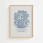 Emily Dickinson – Forever Is Composed of Nows Botanical Quote Print