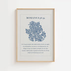 Romans 8:38–39 – Vintage Botanical Scripture Print