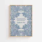 Ephesians 6:11 – Vintage Botanical Armor of God Scripture Print