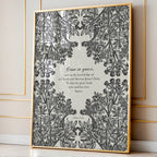 2 Peter 3:18 Grow in Grace Botanical Print