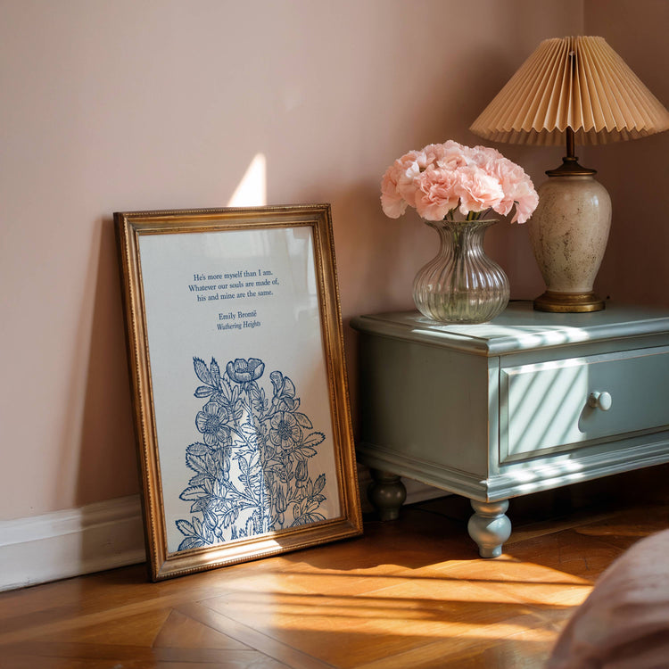 Emily Brontë Wuthering Heights Printable Wall Art