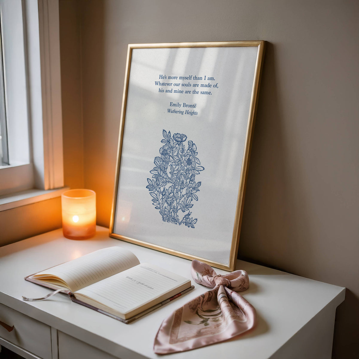 Emily Brontë Wuthering Heights Printable Wall Art