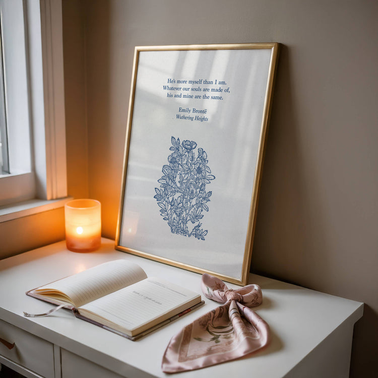 Emily Brontë Wuthering Heights Printable Wall Art