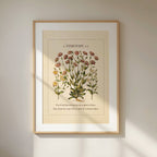 2 Timothy 1:7 Scripture Botanical Wall Art Print