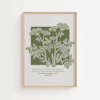 Romans 12:2 – Renewing Your Mind | Botanical Art Printable