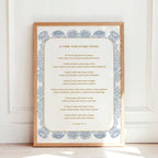 Ecclesiastes 3:1-8 – Vintage Botanical Scripture Print