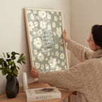 You're The Dream – Floral Illustration Print