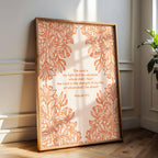 Psalm 27:1 Scripture Wall Art - The Lord Is My Light Digital Print - Reflourish Collective