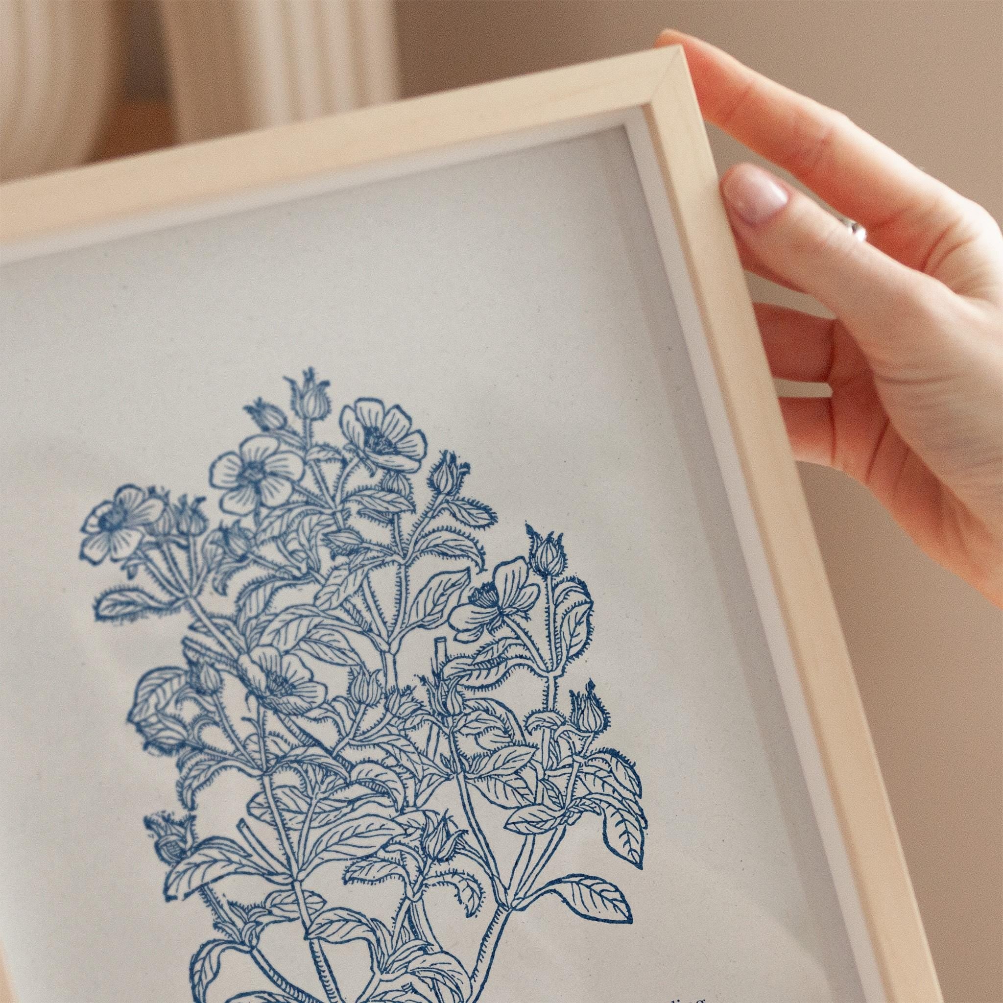 Philippians 4:7 Scripture Wall Art - Peace of God Digital Print - Reflourish Collective