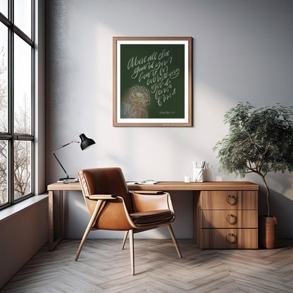 Proverbs 4:23 – Guard Your Heart | Green Botanical Art - Reflourish Collective