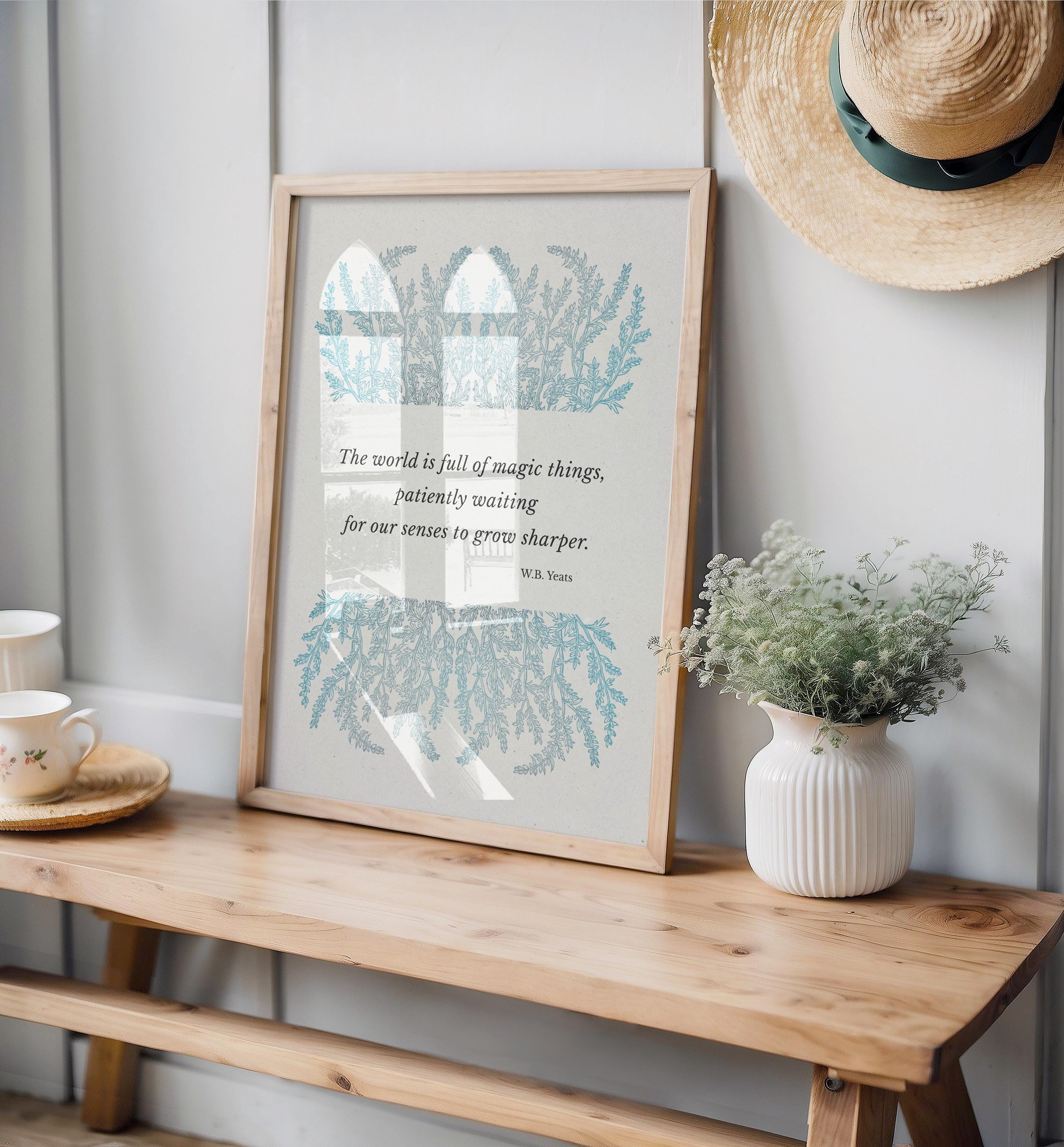 W.B. Yeats – The World Is Full of Magic Things | Botanical Art - Reflourish Collective