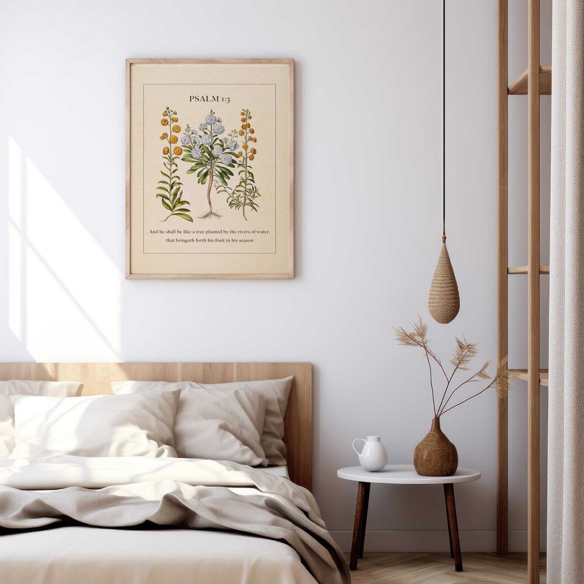 Psalm 1:3 – Like a Tree Planted by Water | Botanical Art - Reflourish Collective