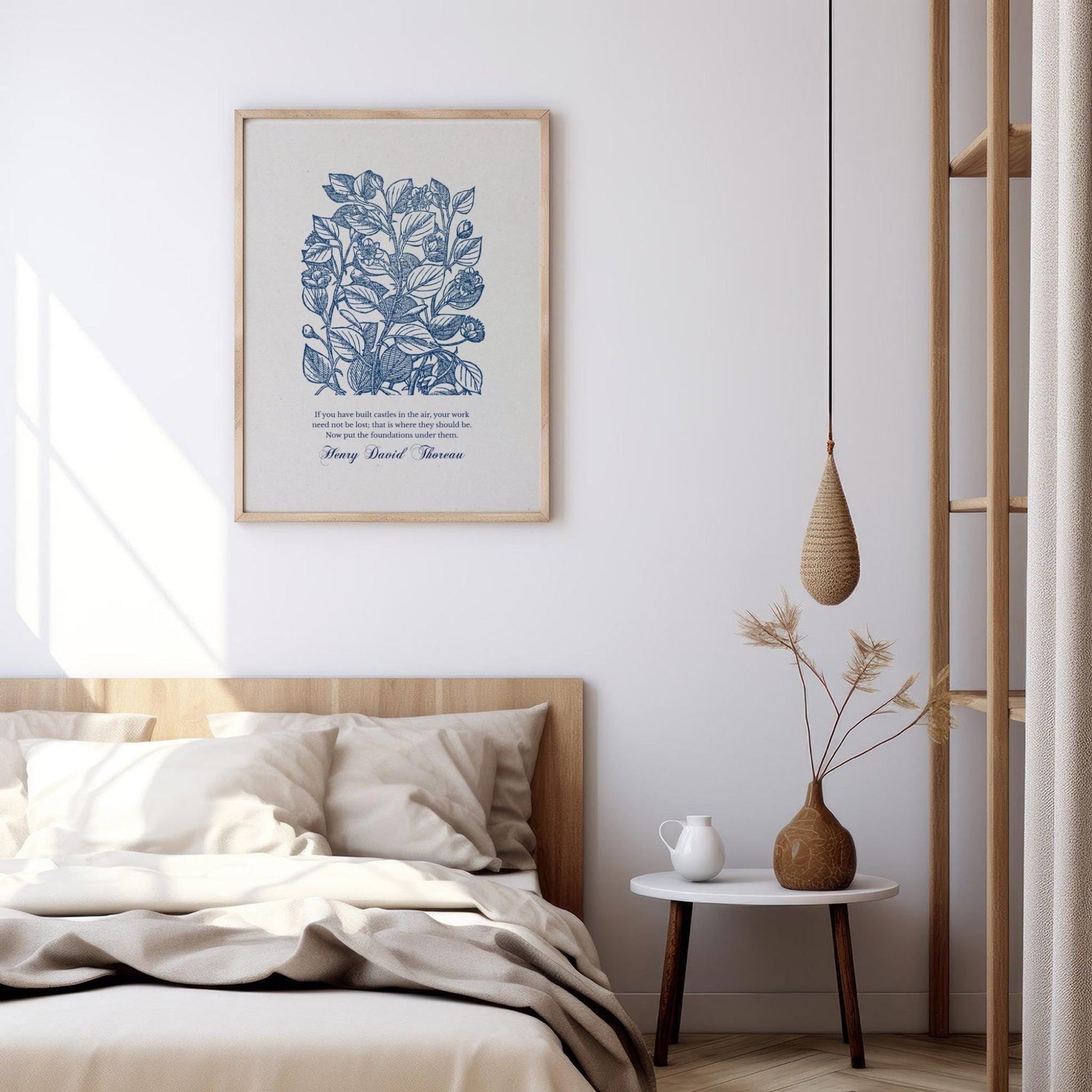 Henry David Thoreau – Castles in the Air | Botanical Art - Reflourish Collective