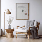 Virginia Woolf - She Felt Very Young | Botanical Art - Reflourish Collective