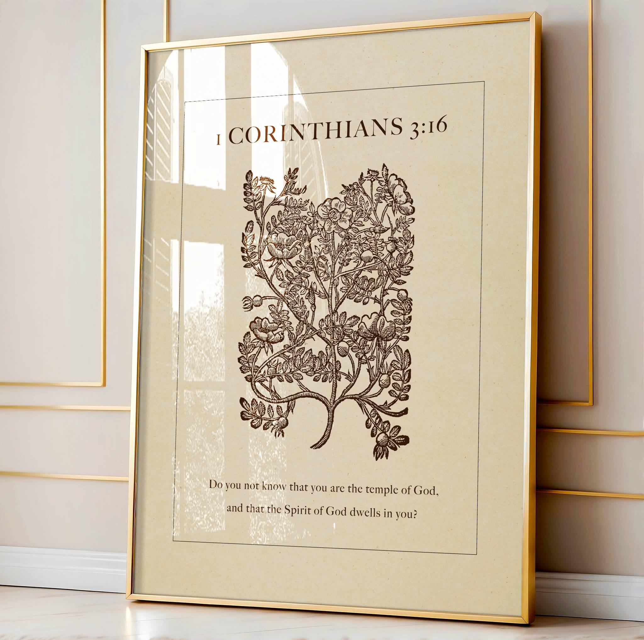 1 Corinthians 3:16 - Temple of God - Reflourish Collective