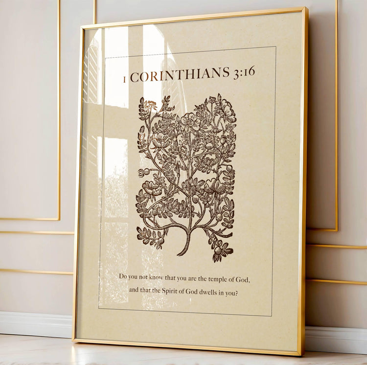 1 Corinthians 3:16 - Temple of God - Reflourish Collective