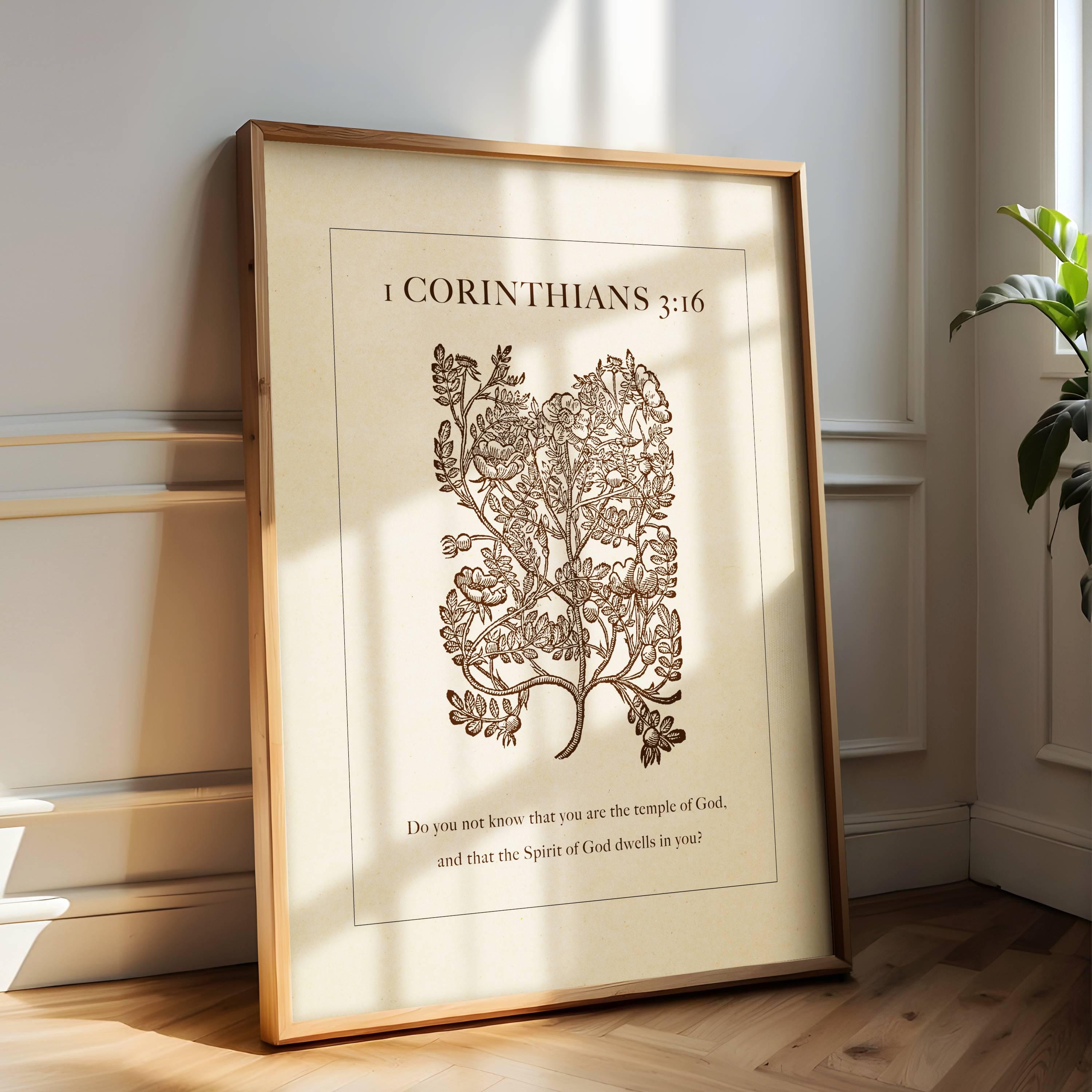 1 Corinthians 3:16 - Temple of God - Reflourish Collective