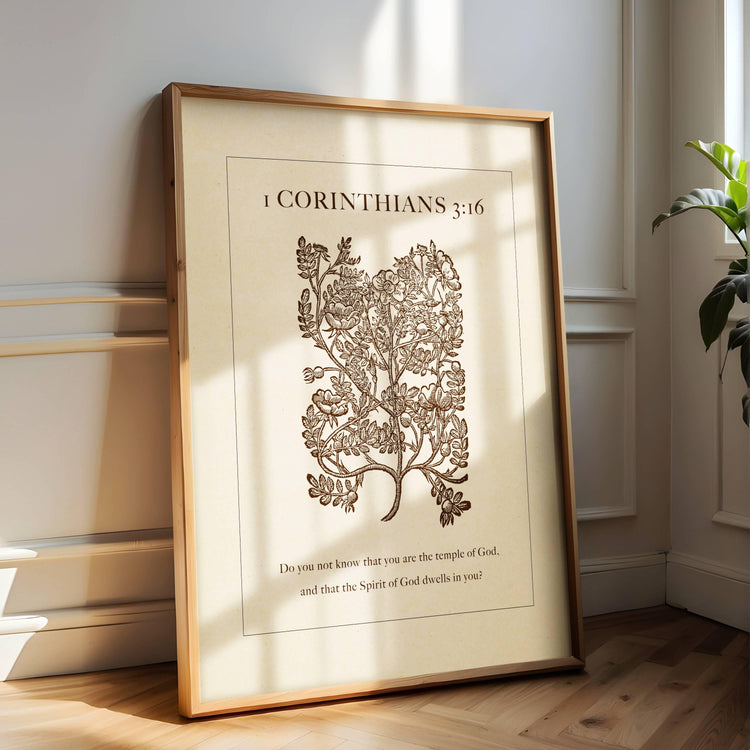 1 Corinthians 3:16 - Temple of God - Reflourish Collective