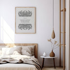 Micah 6:8 Scripture Wall Art - Walk With God Justice Mercy Digital Print - Reflourish Collective