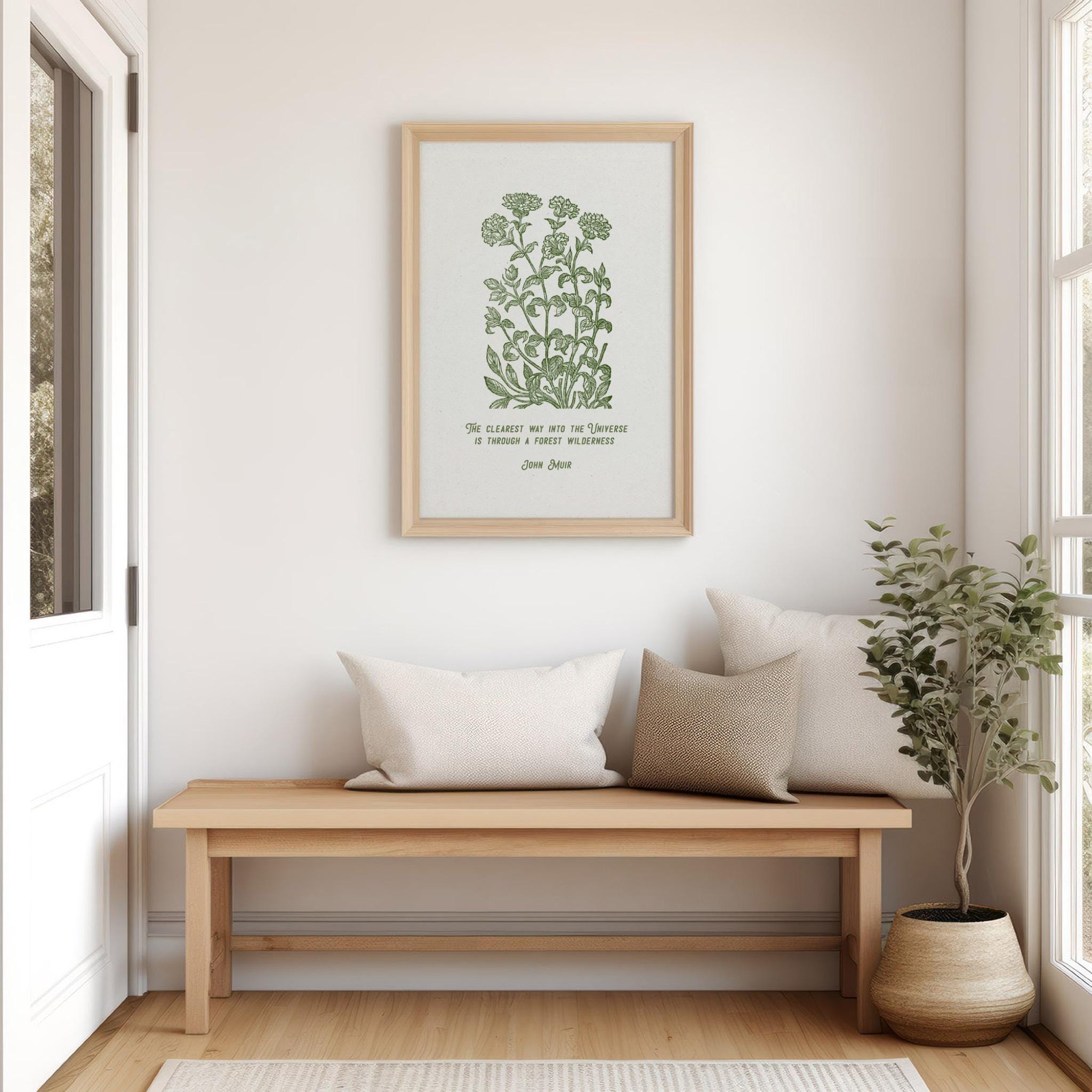 John Muir - Forest Wilderness | Botanical Art - Reflourish Collective