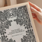 Matthew 17:20 Scripture Wall Art - Mustard Seed Faith Digital Print - Reflourish Collective